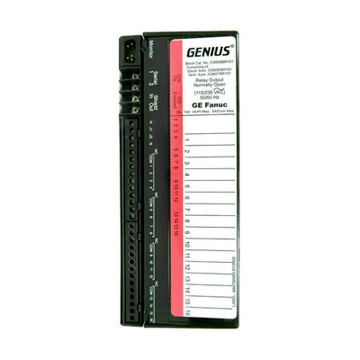 IC660BBR101 GE Fanuc GE Genius Mô-đun khối đầu ra rơ le thường mở Thông thường Điện