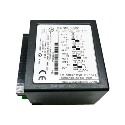 IC670ALG320 GE Fanuc Điều khiển trường GE Ngõ ra tương tự Điện áp hiện tại 4 kênh Điện chung