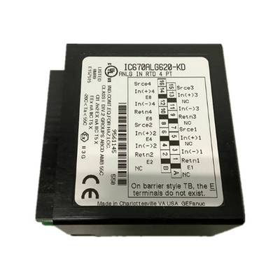 IC670ALG620 GE Fanuc Điều khiển trường GE 4 kênh Đầu vào tương tự RTD Cách ly 3 dây Điện chung