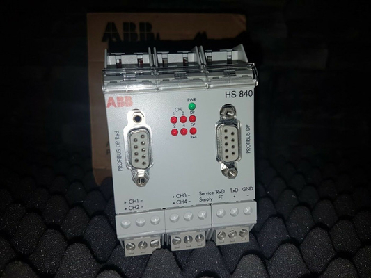 HS840 ABB PROFIBUS Thiết bị liên kết Trạm đầu 4 kênh với phụ tùng PLC dự phòng 3BDH000307R0101