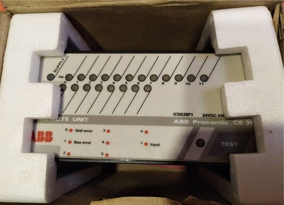 ICSK20F1 ABB Procontic CS 31 ICSK 20F1 Bộ điều khiển từ xa I / O CS31 Phụ tùng PLC FPR3327101R1202