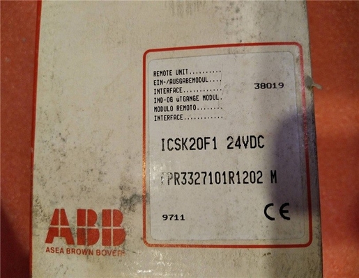 ICSK20F1 ABB Procontic CS 31 ICSK 20F1 Bộ điều khiển từ xa I / O CS31 Phụ tùng PLC FPR3327101R1202