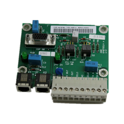 NMBC-01 ABB Biến tần ACS600 Series MultiDrive Ổ đĩa làm mát bằng không khí Bộ phận kết cuối Modbus Bộ phận thay thế PLC