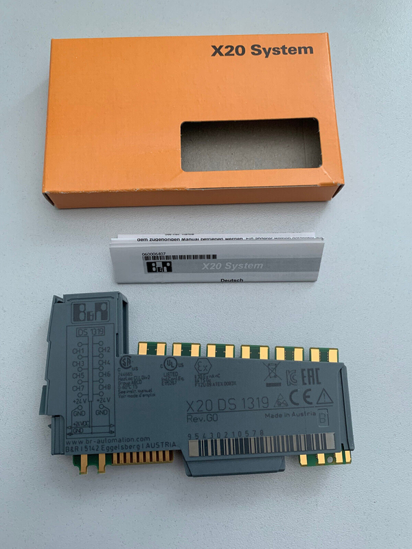 HỆ THỐNG PLC X20DS1319 B&amp;R X20 4 kênh đầu vào kỹ thuật số có thể cấu hình làm đầu vào hoặc đầu ra