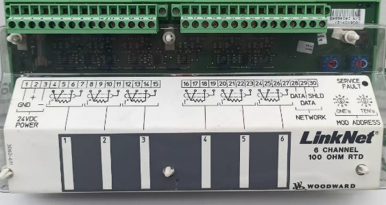 Woodward 9905-970 6-Channel Input Module 24 Vdc -40°C đến +85°C