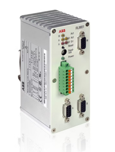 ABB RLM01 PROFIBUS Redundancy Link Module với bộ lặp tín hiệu PROFIBUS DP dư thừa và chuyển tuyến tự động