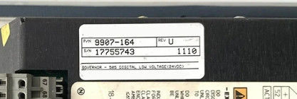 Woodward 9907-164 Digital Governor Turbine Control +24 Vdc at 1 A 505 platform